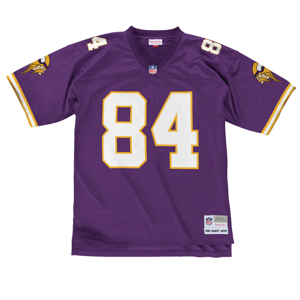 NFL Minnesota Vikings Randy Moss Mitchell & Ness Legacy Jersey - Image 2