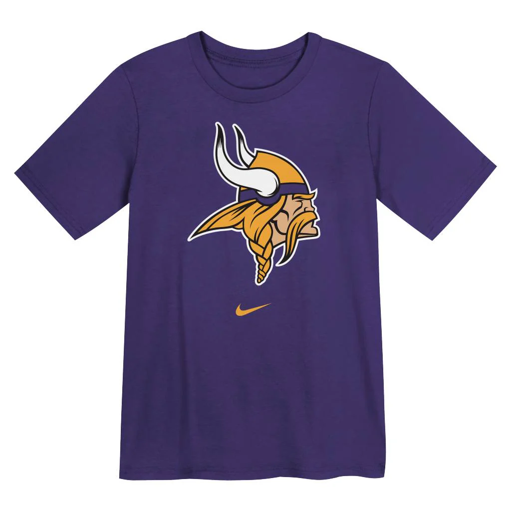 NFL Minnesota Vikings Toddler Nike Logo T-Shirt - Purple - Image 2