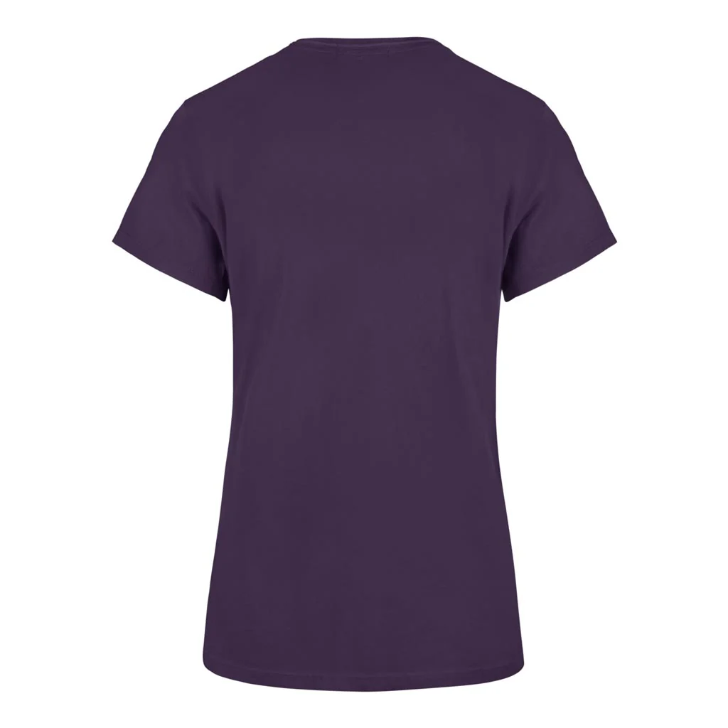 NFL Minnesota Vikings Women's '47 Tail Sweep Frankie T-Shirt - Purple - Image 3