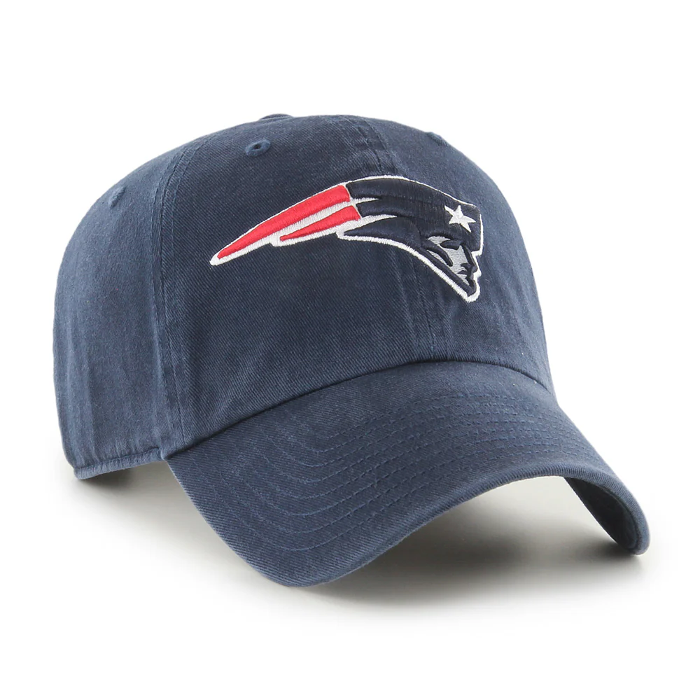 NFL New England Patriots '47 Clean Up Adjustable Hat - Navy - Image 2