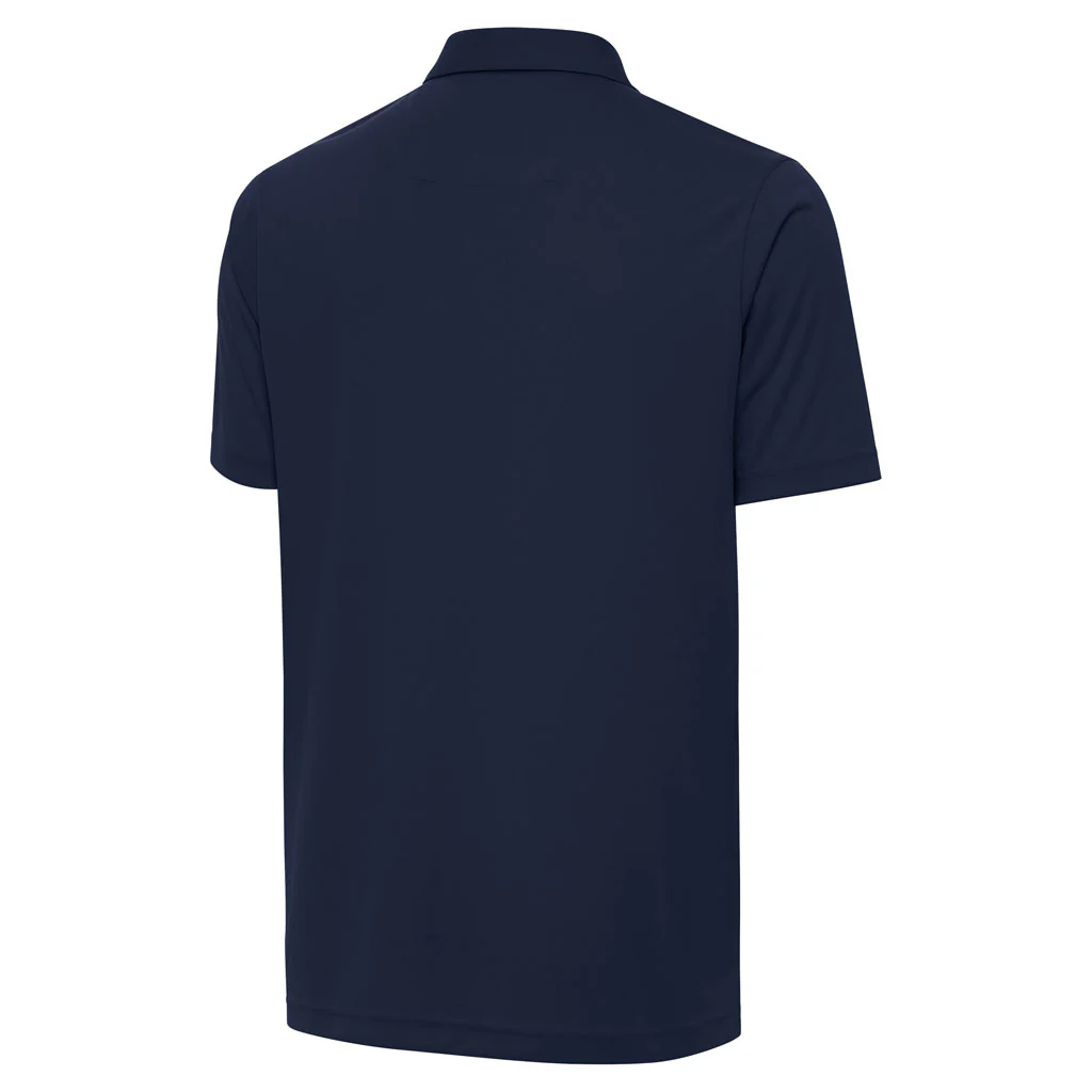NFL New England Patriots Antigua Tribute Polo - Navy - Image 2