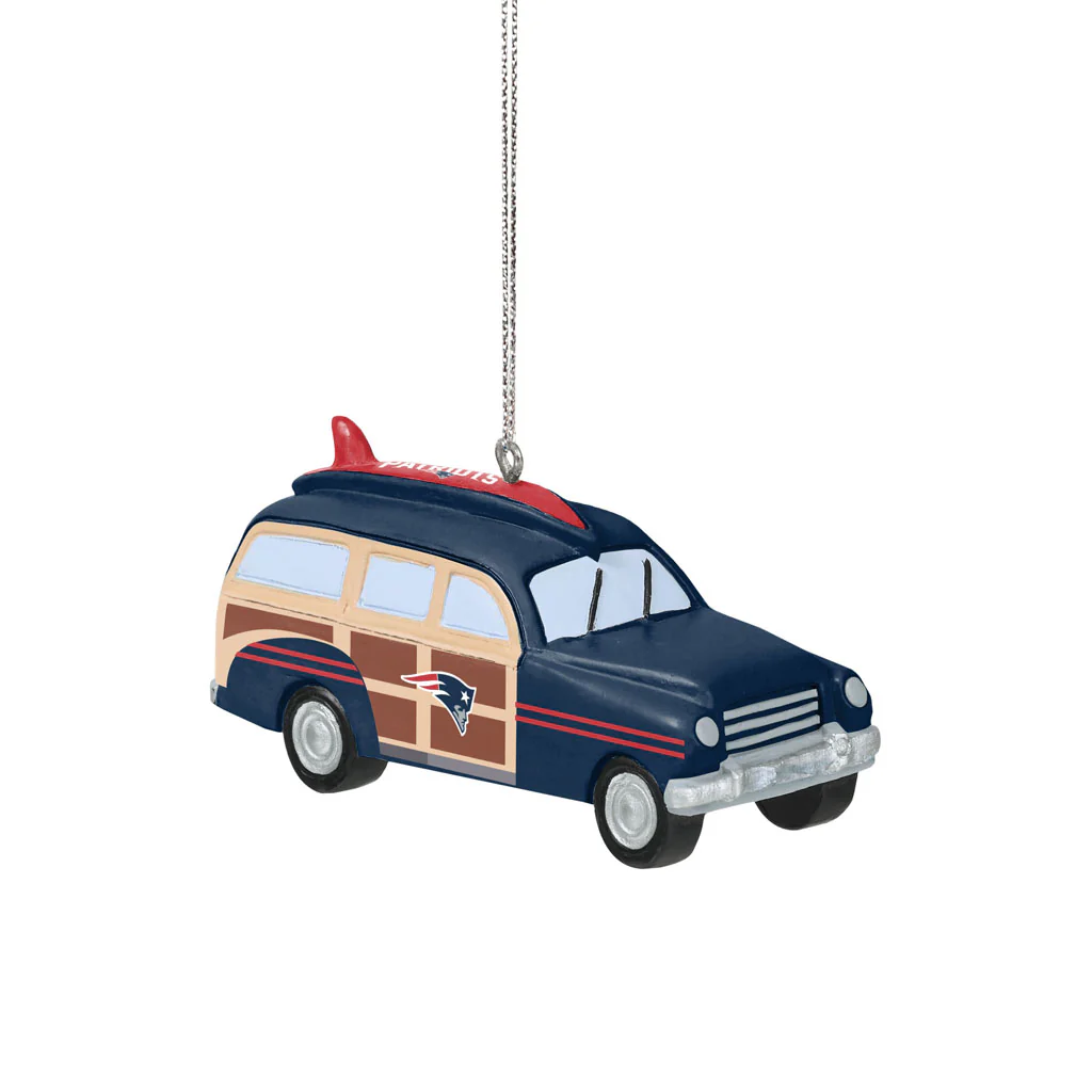 NFL New England Patriots FOCO Station Wagon Ornament - Image 2
