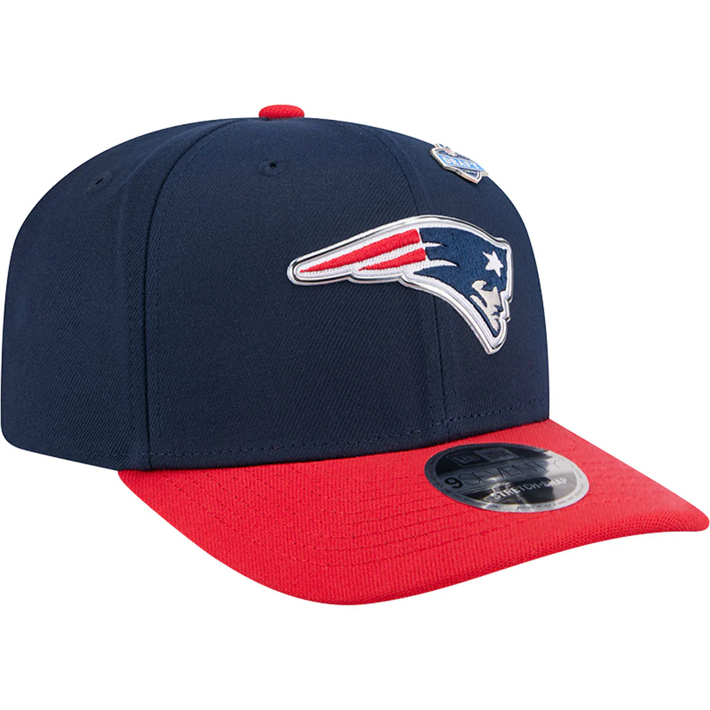 NFL New England Patriots New Era 2026 Draft 9SEVENTY Snapback Hat - Navy - Image 2
