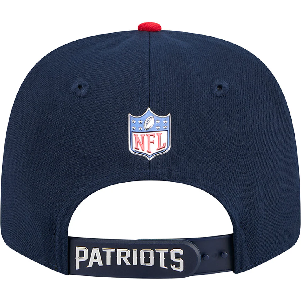 NFL New England Patriots New Era 2026 Draft 9SEVENTY Snapback Hat - Navy - Image 6