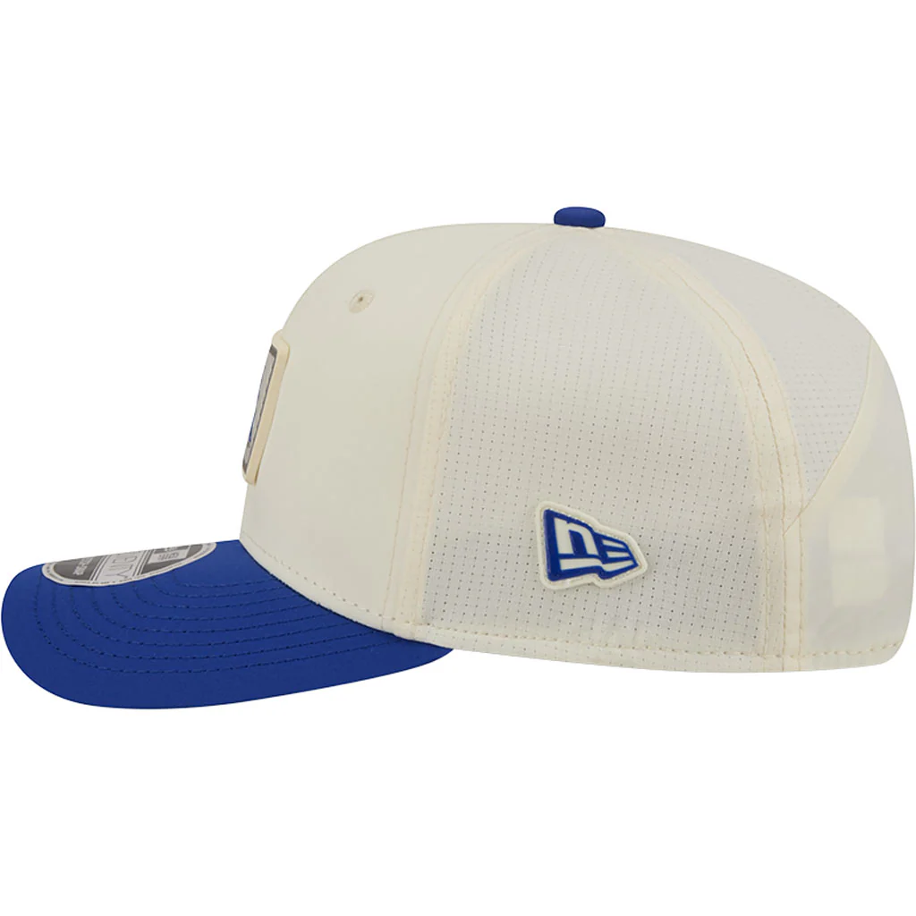 NFL New England Patriots New Era 2026 Training 9SEVENTY Stretch Snapback Hat - Cream - Image 4