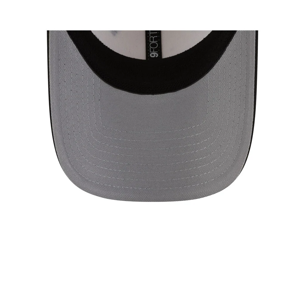 NFL New England Patriots New Era Super Bowl LX Participation 9FORTY Stretch Snap Hat - Cream - Image 7
