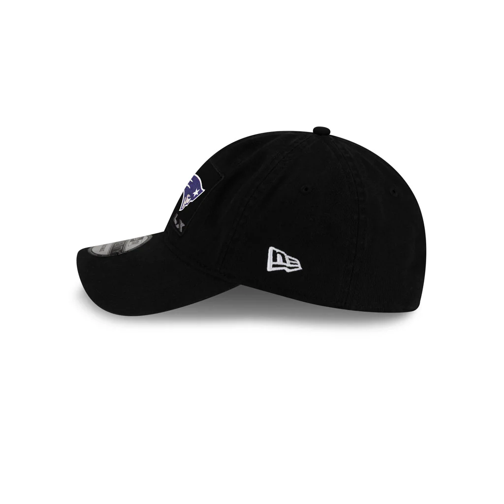 NFL New England Patriots New Era Super Bowl LX Participation 9TWENTY Adjustable Hat - Black - Image 4