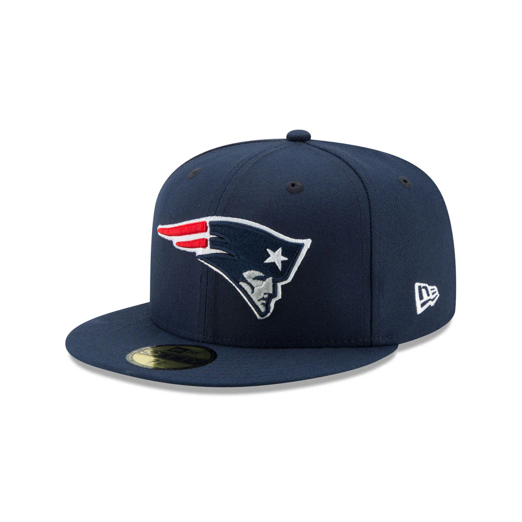 NFL New England Patriots New Era Super Bowl LX Side Patch 59FIFTY Fitted Hat - Navy