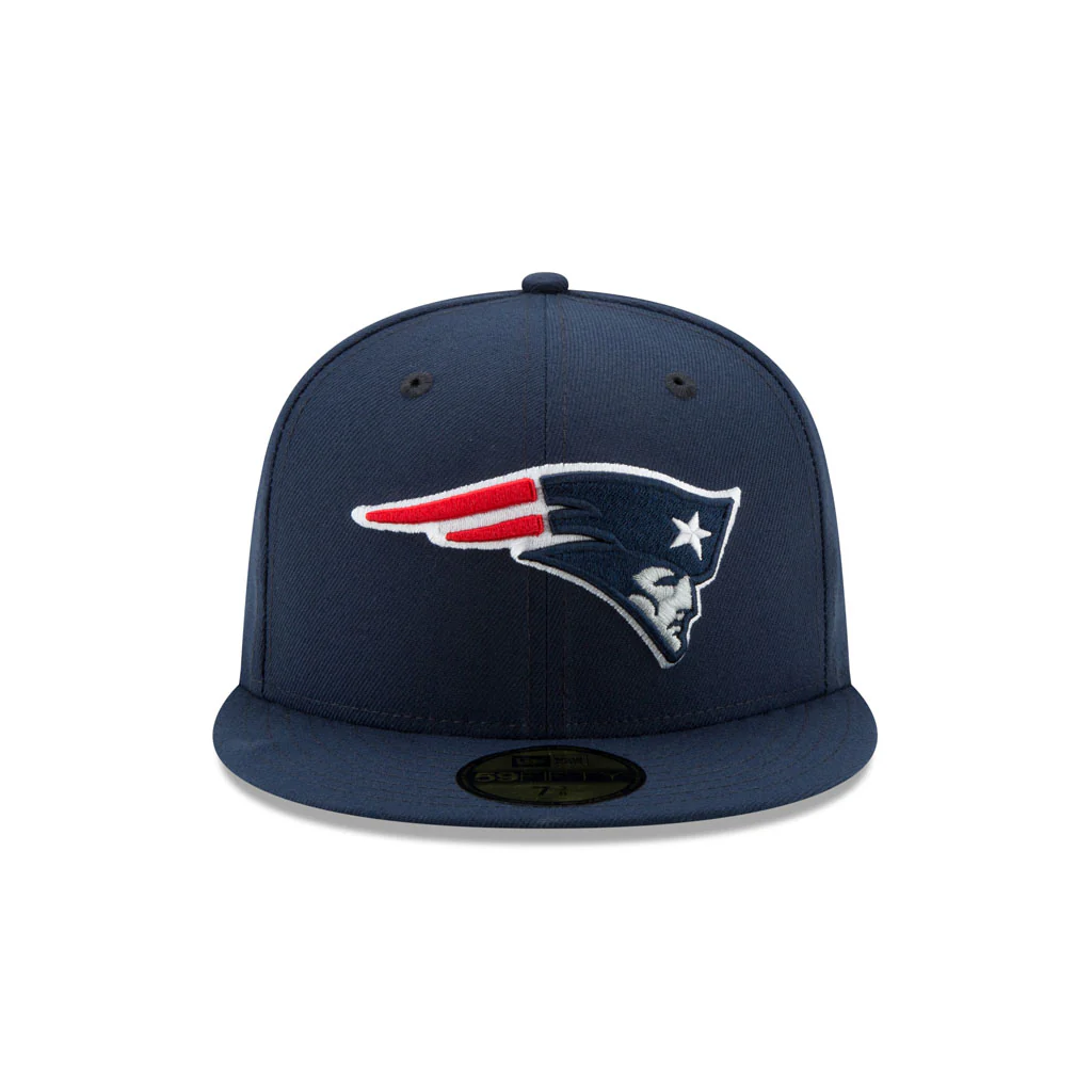 NFL New England Patriots New Era Super Bowl LX Side Patch 59FIFTY Fitted Hat - Navy - Image 3