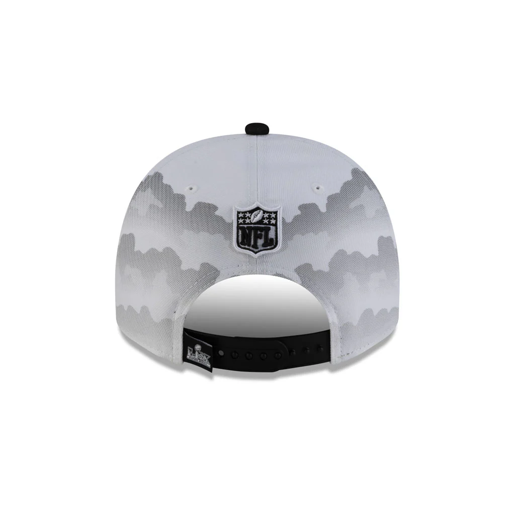 NFL New England Patriots New Era Super Bowl LX Tarmac 9FIFTY A-Frame Hat - Gray - Image 6