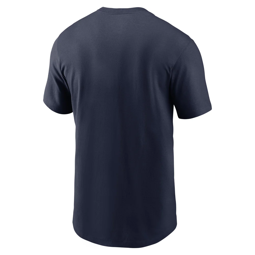 NFL New England Patriots Nike Logo Essential T-Shirt - Navy - Image 3