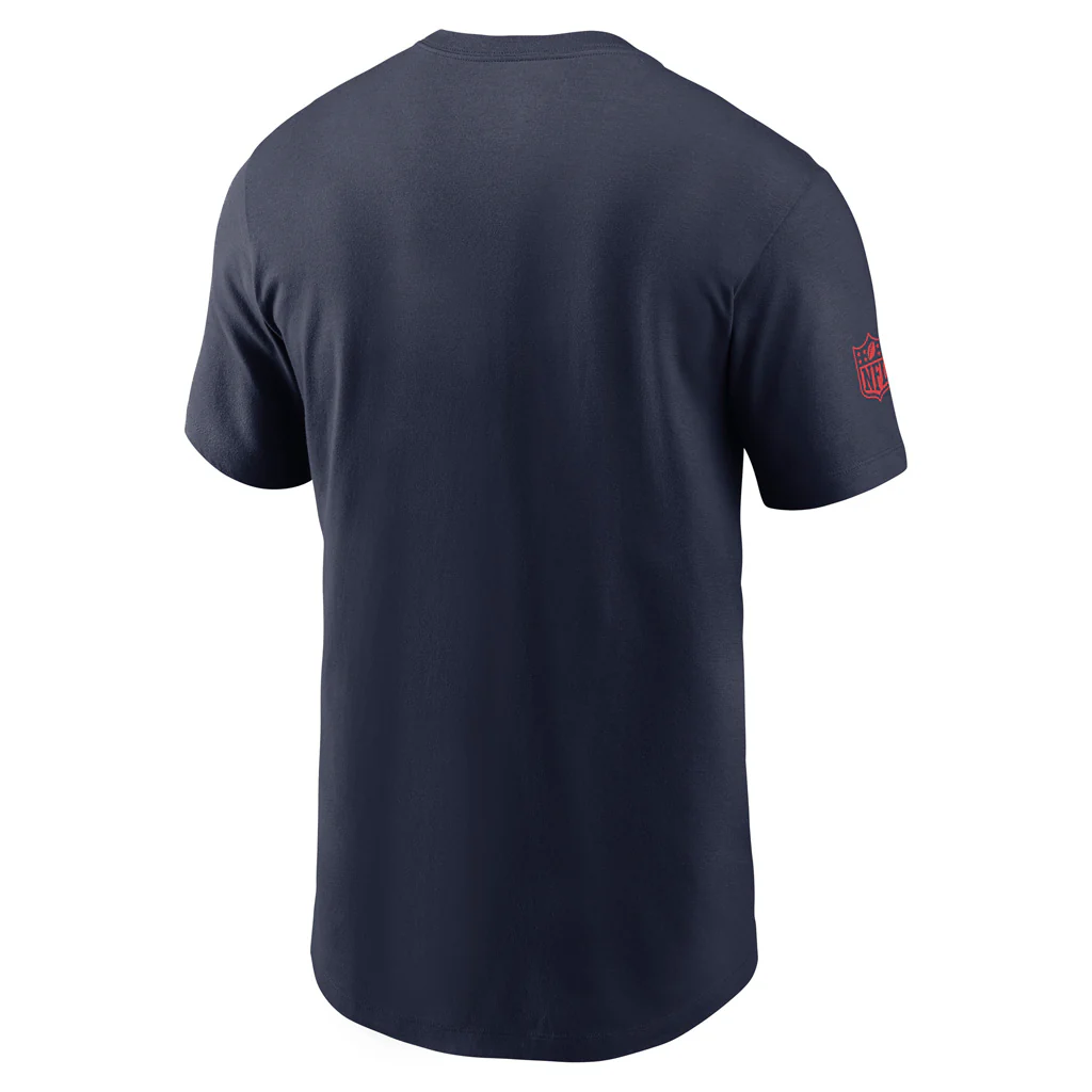 NFL New England Patriots Nike Team Issue T-Shirt - Navy - Image 3