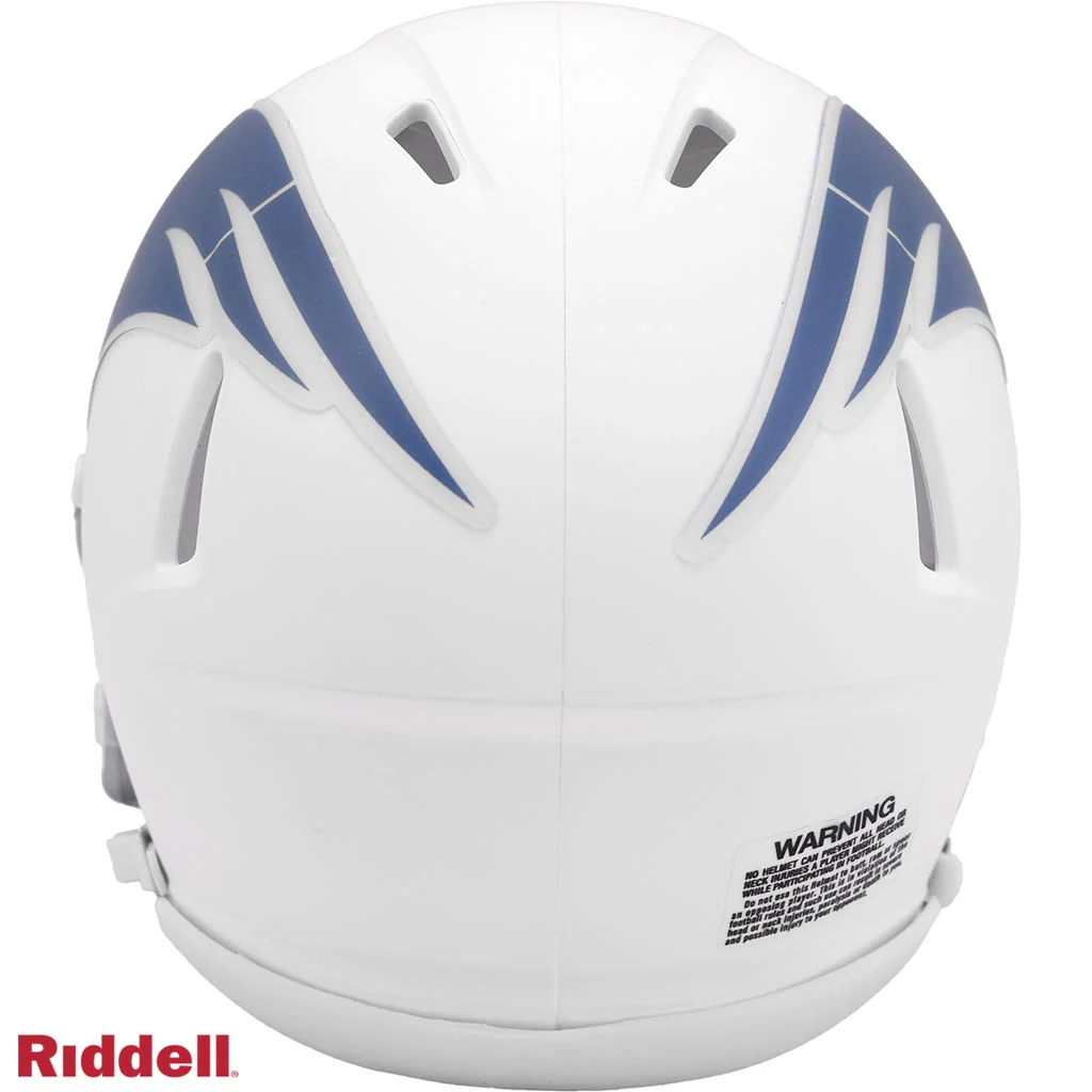 NFL New England Patriots Riddell Rivalries Mini Helmet - White - Image 2