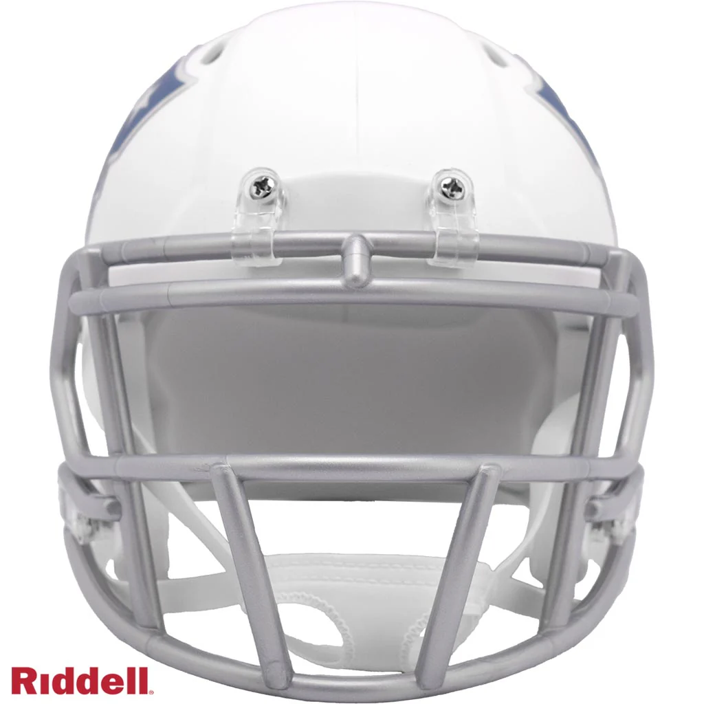 NFL New England Patriots Riddell Rivalries Mini Helmet - White - Image 3