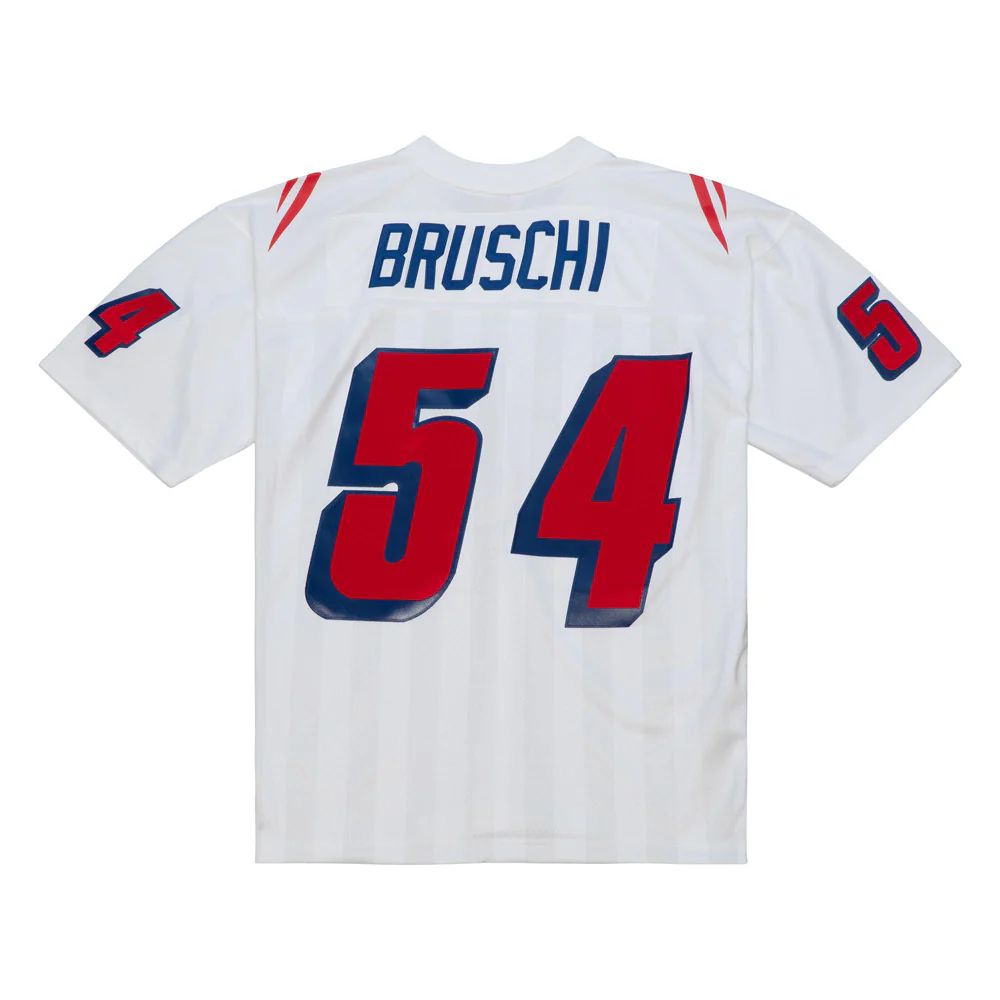 NFL New England Patriots Tedy Bruschi Mitchell & Ness 1996 Legacy Jersey