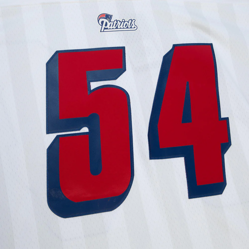 NFL New England Patriots Tedy Bruschi Mitchell & Ness 1996 Legacy Jersey - Image 3