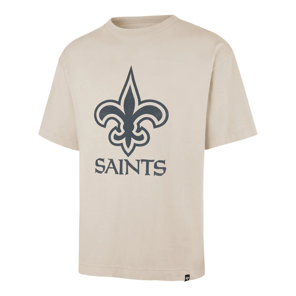 NFL New Orleans Saints '47 Bouldering Imprint T-Shirt - Tan - Image 2