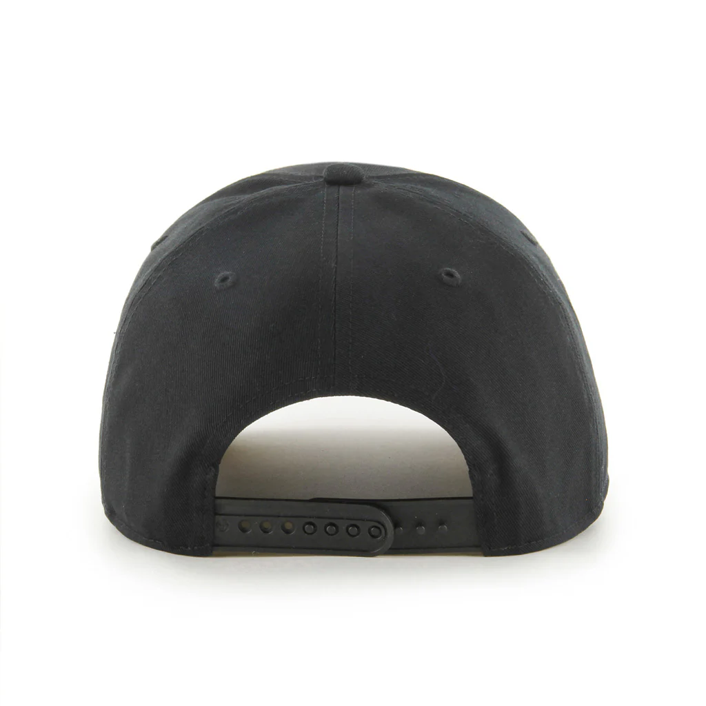 NFL New Orleans Saints '47 Overhand Hitch Snapback Hat - Black - Image 3