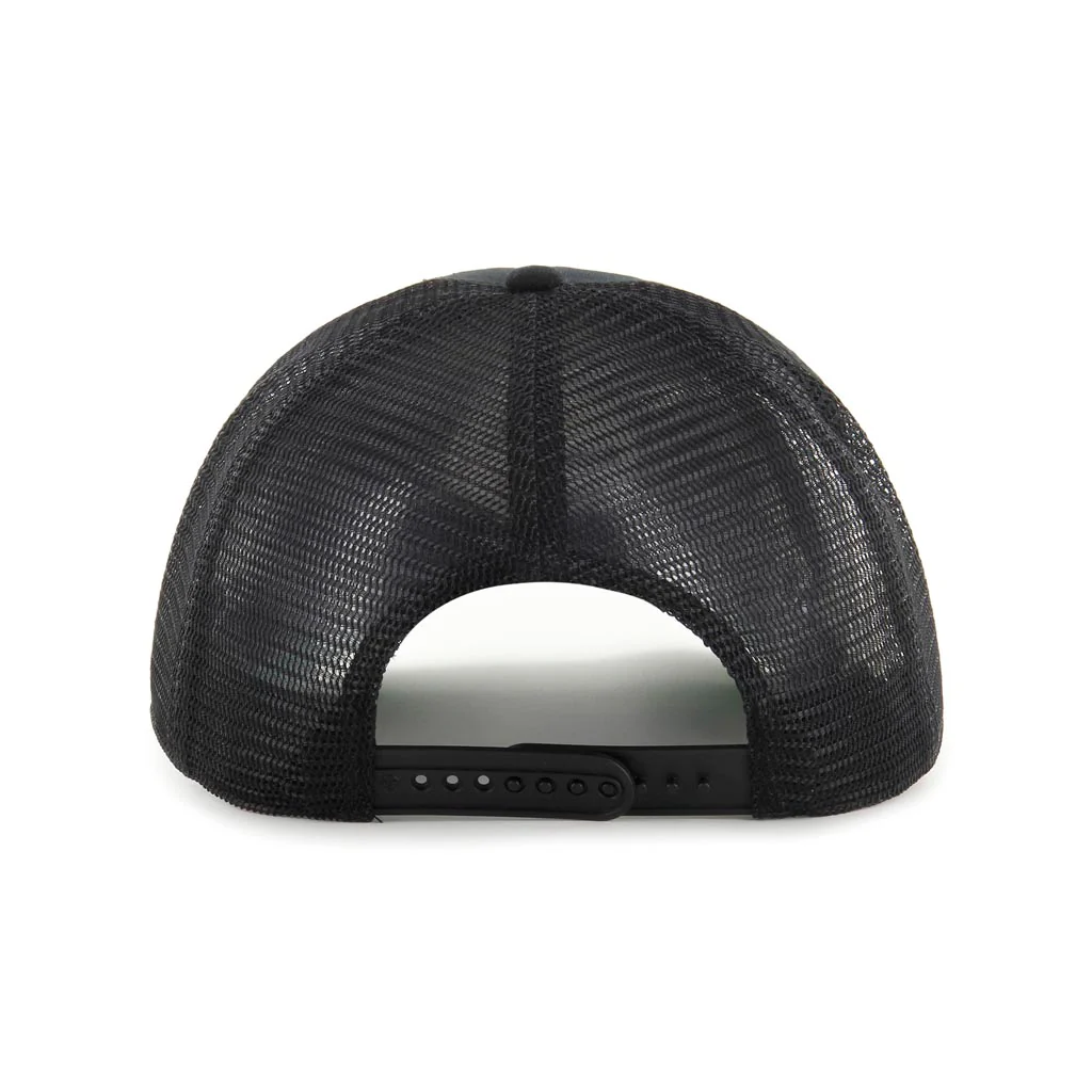 NFL New Orleans Saints '47 Relaxed Fit Snapback Trucker Hat - Black - Image 2