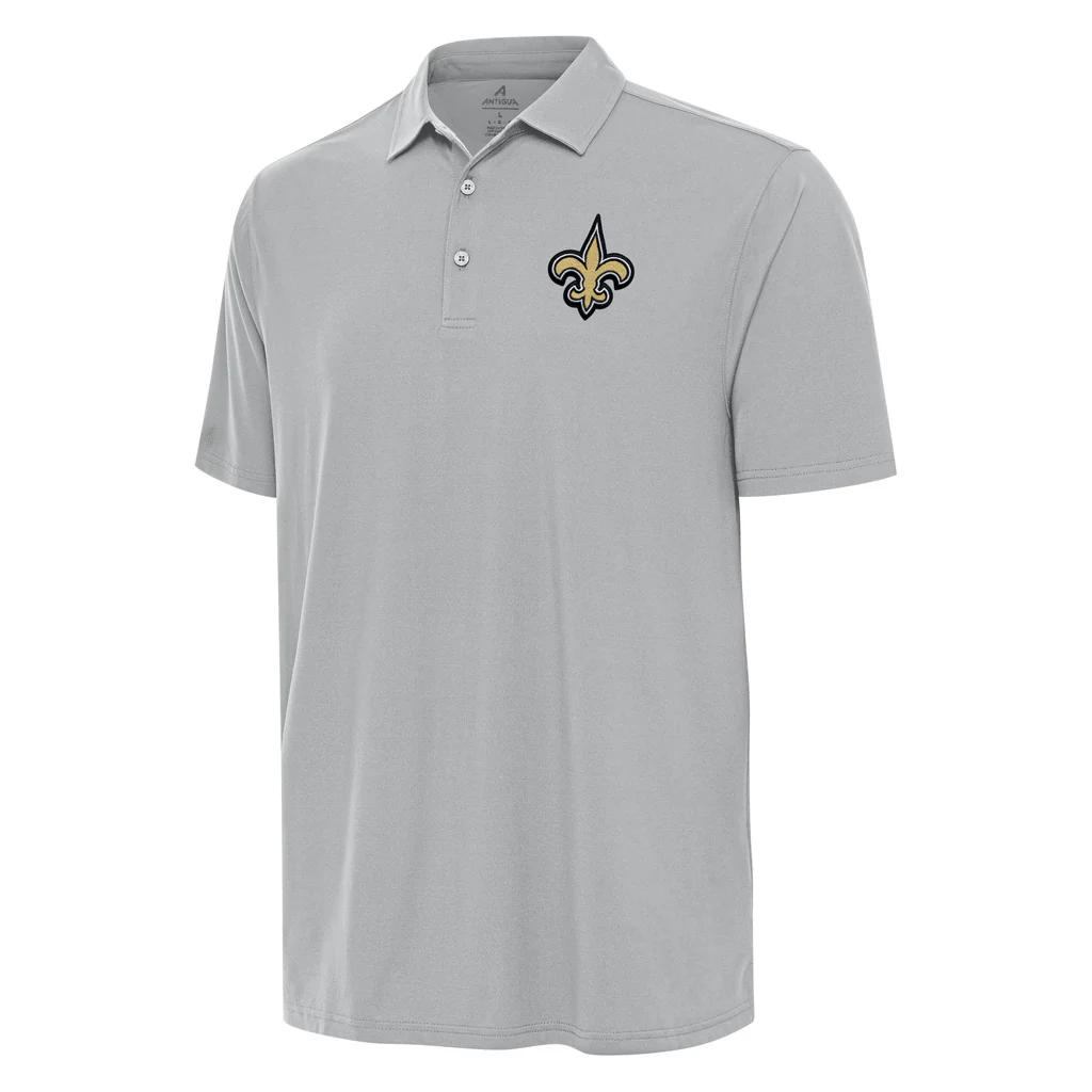 NFL New Orleans Saints Antigua Era Polo - Gray