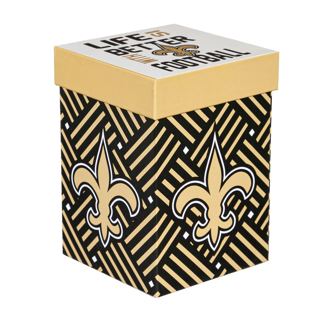 NFL New Orleans Saints Evergreen 18oz Boxed Tankard - Image 3