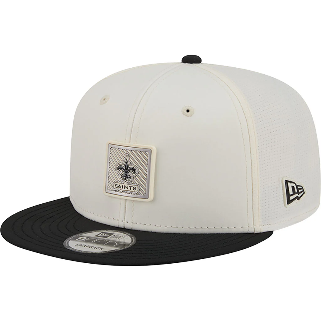 NFL New Orleans Saints New Era 2026 Training 9FIFTY Snapback Hat - Cream