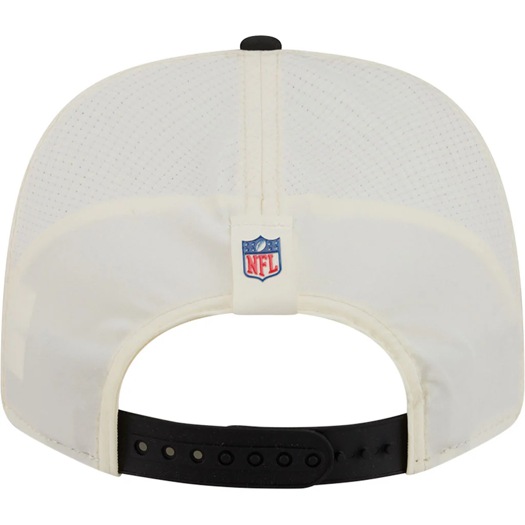 NFL New Orleans Saints New Era 2026 Training 9SEVENTY Stretch Snapback Hat - Cream - Image 6