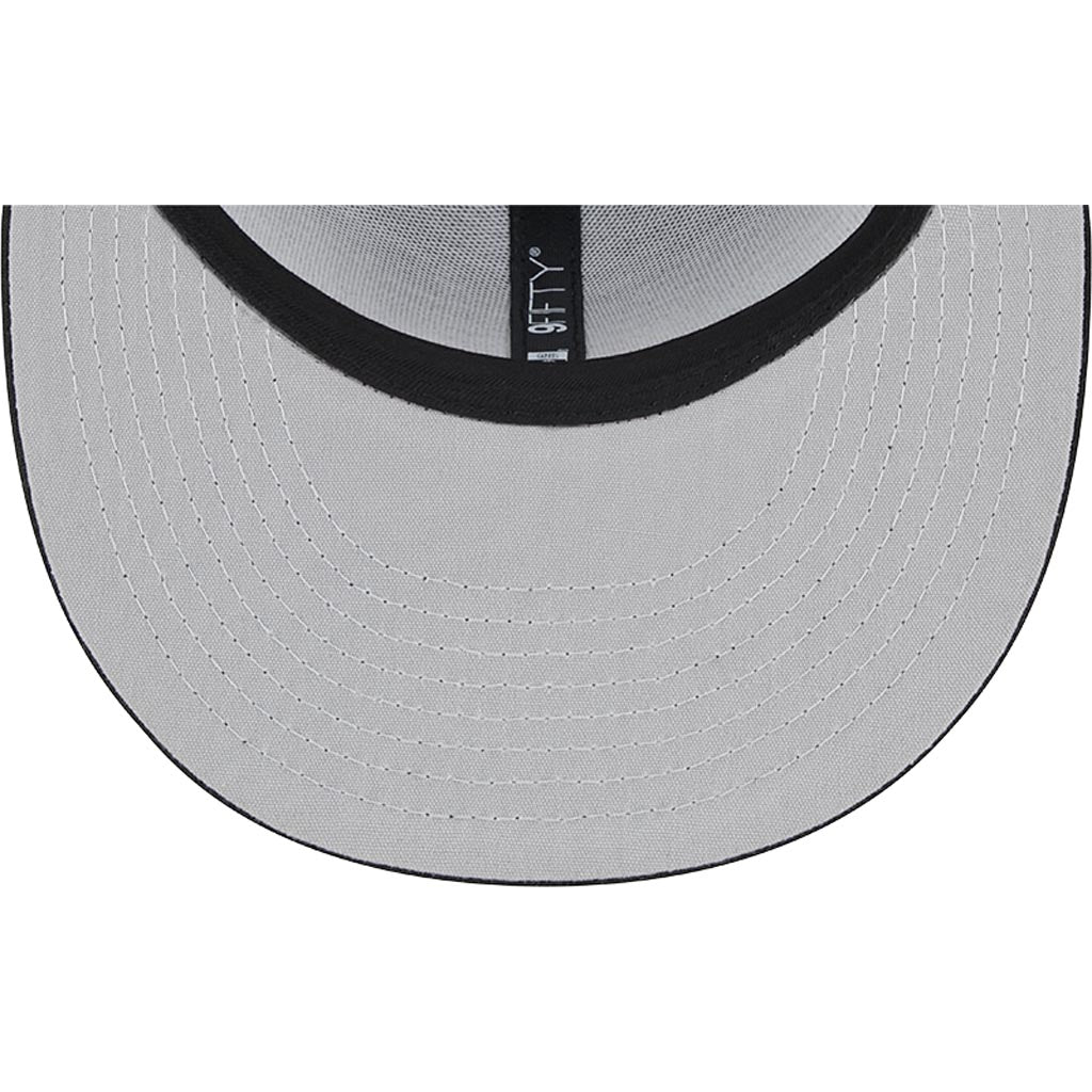 NFL New Orleans Saints New Era 9FIFTY Snapback Trucker Hat - Black - Image 5