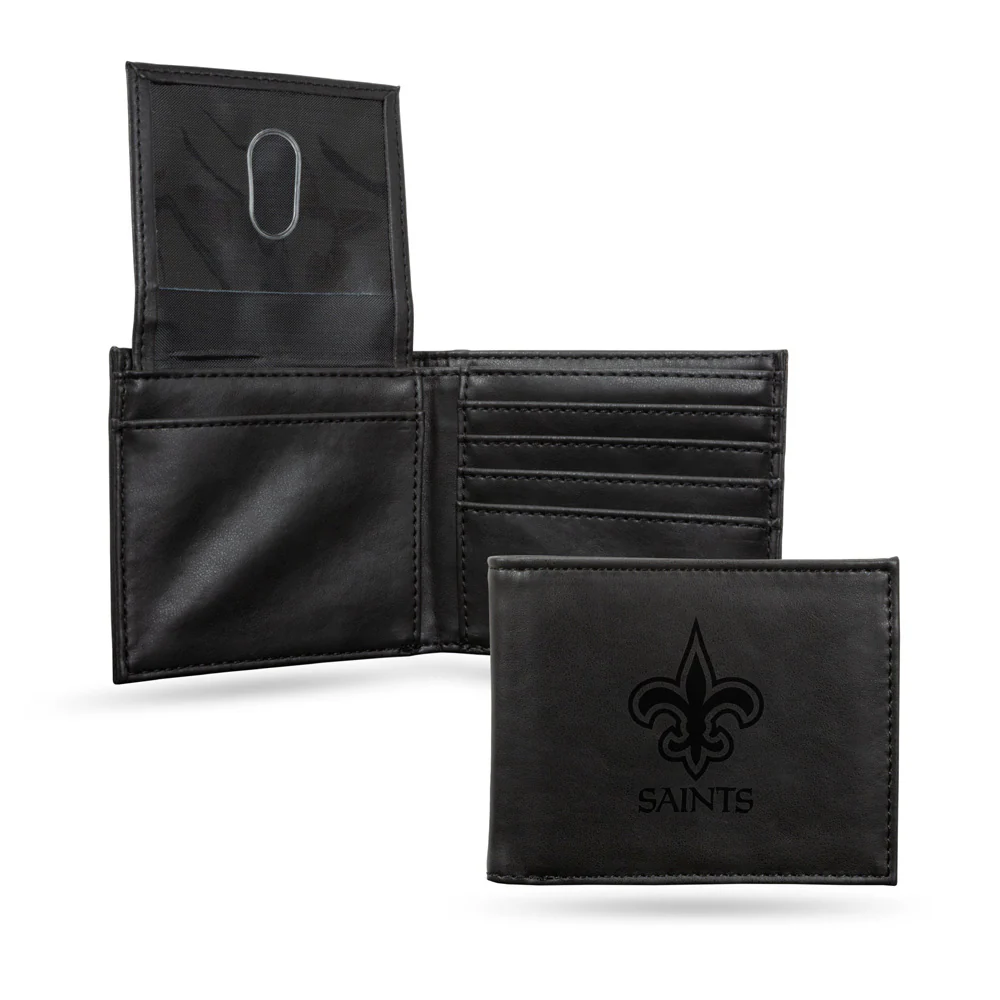 NFL New Orleans Saints Rico Logo Billfold Wallet