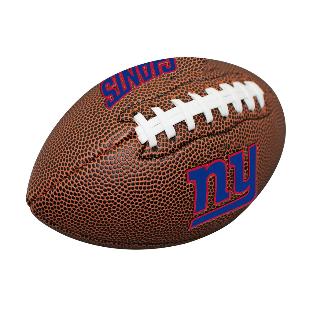 NFL New York Giants Logo Brands Mini Composite Football - Brown