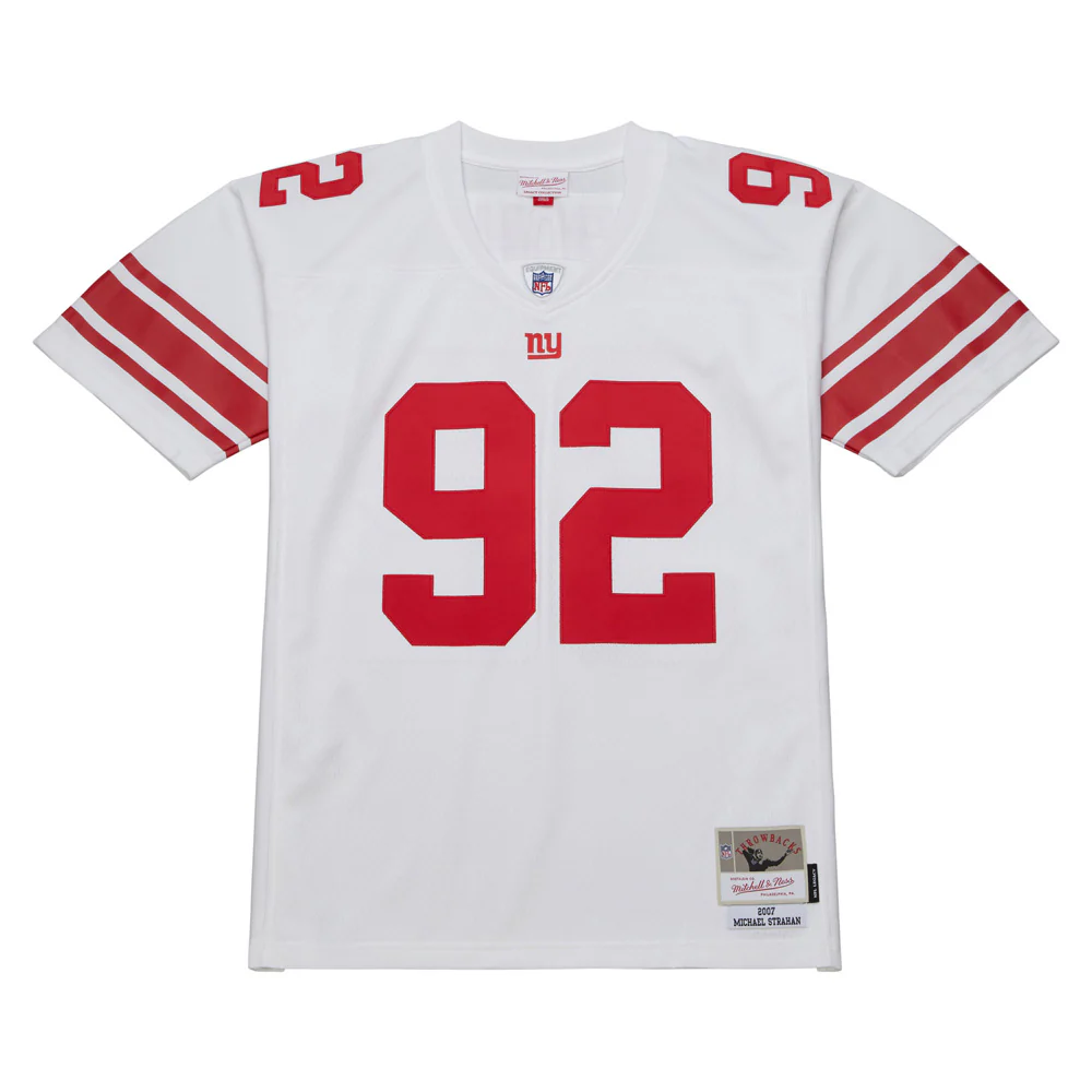 NFL New York Giants Michael Strahan Mitchell & Ness 2007 Legacy Jersey - Image 2