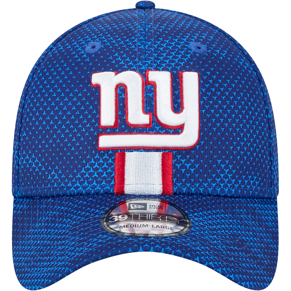 NFL New York Giants New Era 2024/25 Sideline 39THIRTY Flex Fit Hat - Blue - Image 3