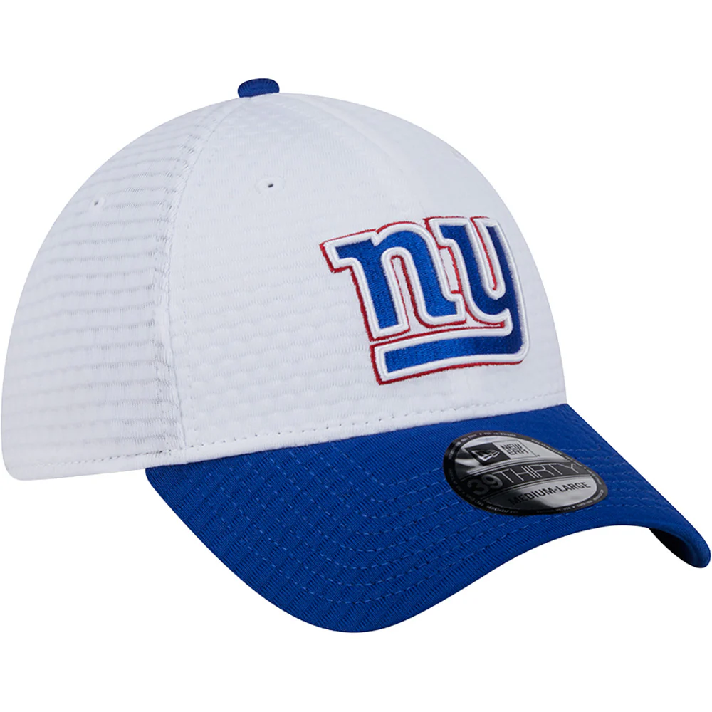 NFL New York Giants New Era 2024 Training 39THIRTY Flex Fit Hat - White - Image 2