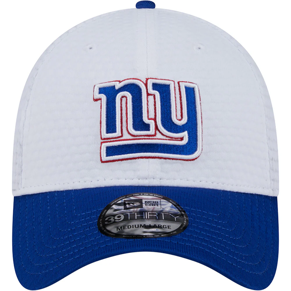 NFL New York Giants New Era 2024 Training 39THIRTY Flex Fit Hat - White - Image 3