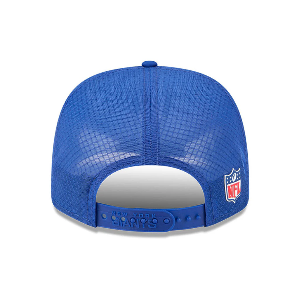 NFL New York Giants New Era 2025 Sideline 9SEVENTY Stretch-Snapback Hat - Blue - Image 4