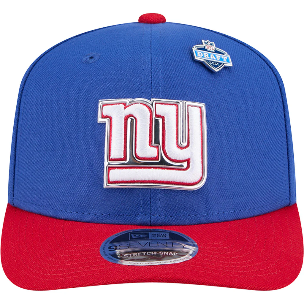 NFL New York Giants New Era 2026 Draft 9SEVENTY Snapback Hat - Blue - Image 3
