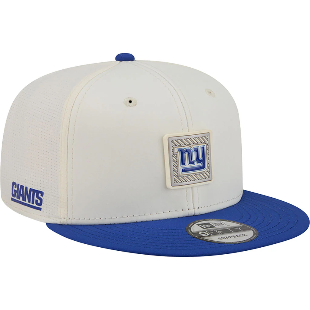 NFL New York Giants New Era 2026 Training 9FIFTY Snapback Hat - Cream - Image 2
