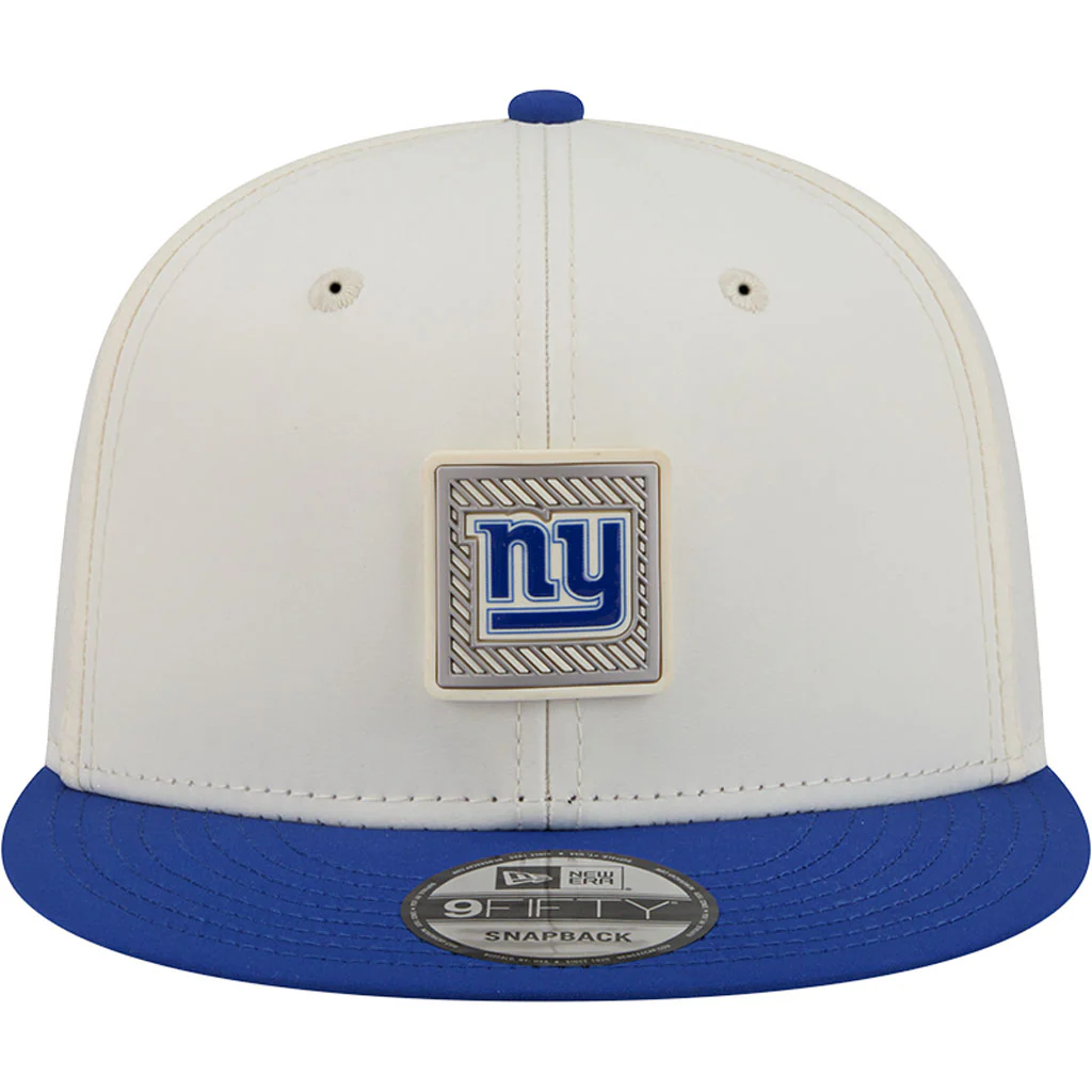 NFL New York Giants New Era 2026 Training 9FIFTY Snapback Hat - Cream - Image 3