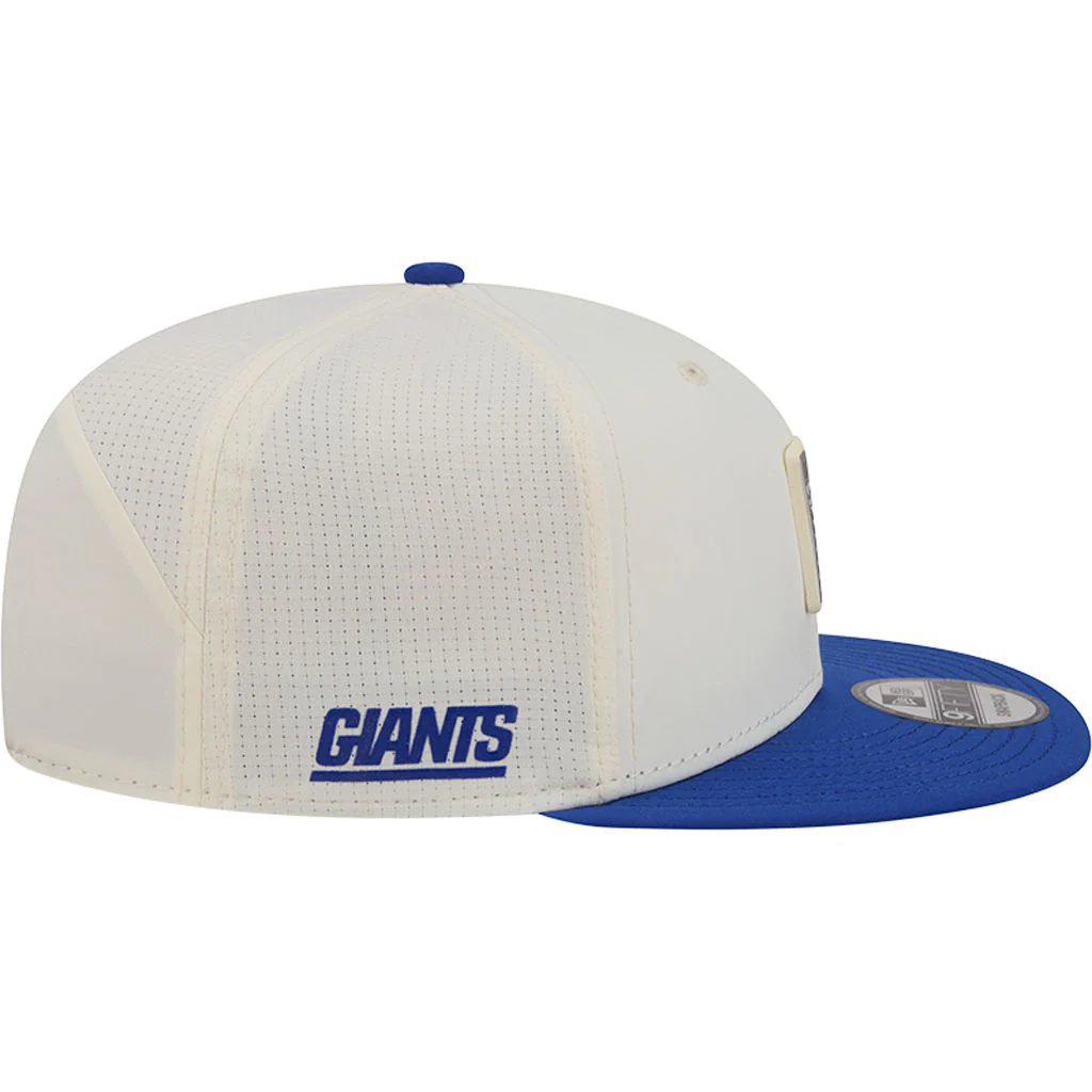 NFL New York Giants New Era 2026 Training 9FIFTY Snapback Hat - Cream - Image 5