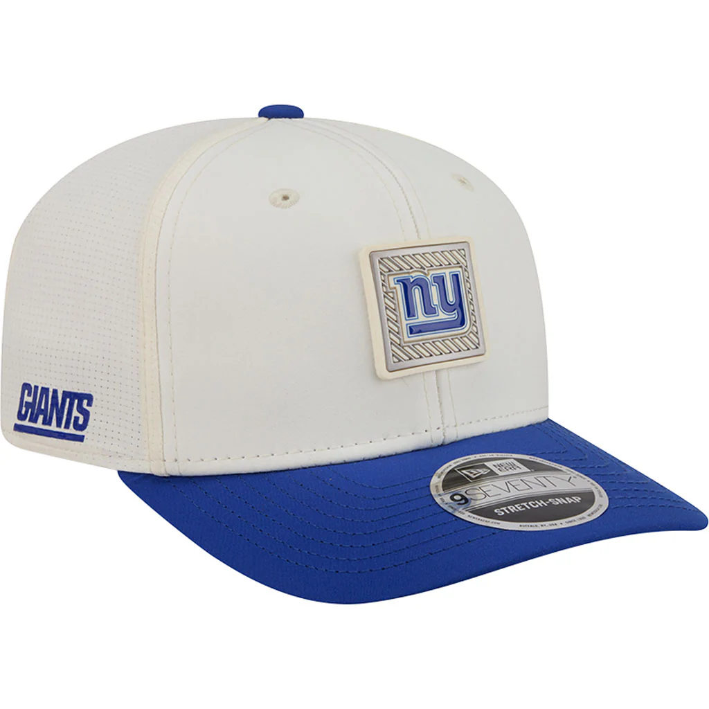 NFL New York Giants New Era 2026 Training 9SEVENTY Stretch Snapback Hat - Cream - Image 2