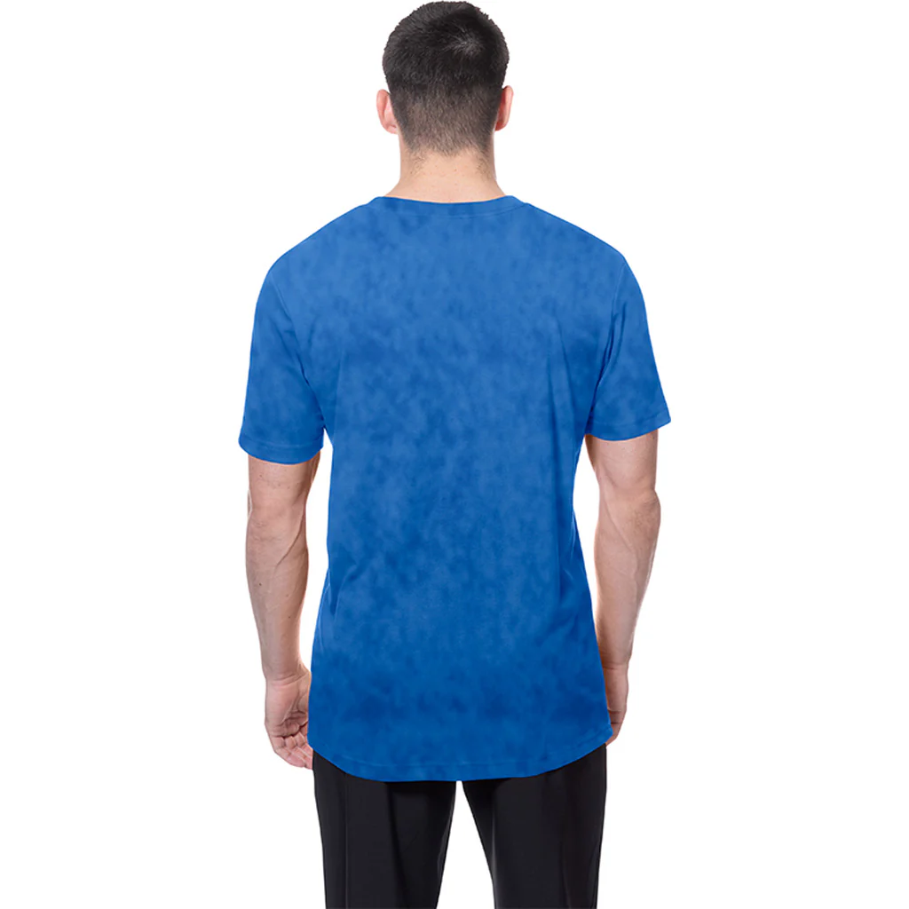 NFL New York Giants New Era Throwback Wash T-Shirt - Blue - Image 2