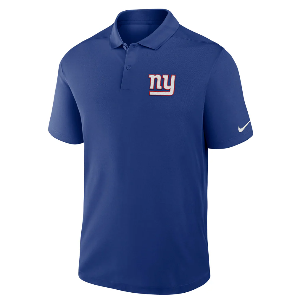 NFL New York Giants Nike 2025 Victory Polo - Blue - Image 2