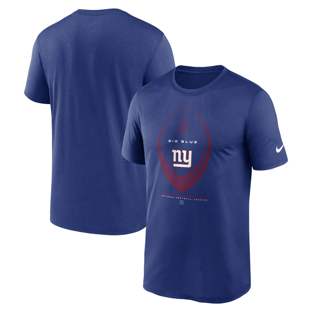 NFL New York Giants Nike 2026 Icon Legend T-Shirt - Blue