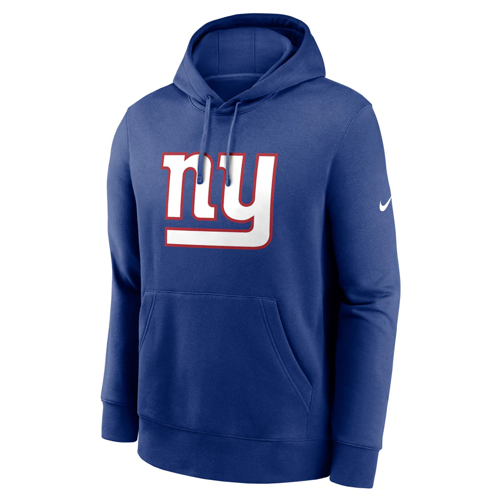 NFL New York Giants Nike Club Logo Pullover Hoodie - Image 2