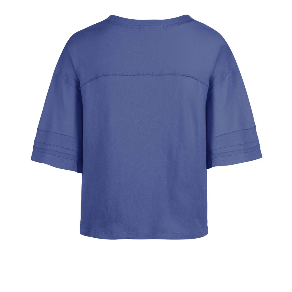 NFL New York Giants Women's '47 Half Moon Stevie Crop Top - Image 2