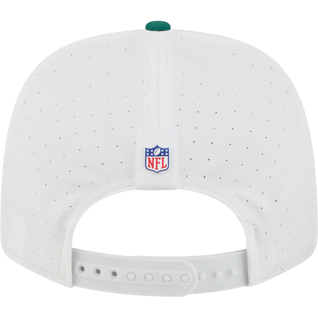 NFL New York Jets New Era 2025 Training 9SEVENTY Stretch-Snapback Hat - White - Image 4