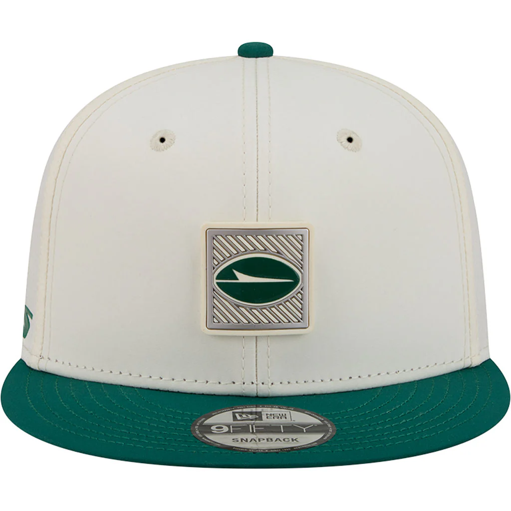 NFL New York Jets New Era 2026 Training 9FIFTY Snapback Hat - Cream - Image 3