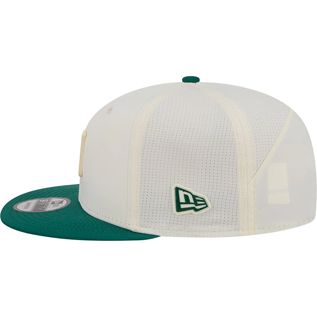 NFL New York Jets New Era 2026 Training 9FIFTY Snapback Hat - Cream - Image 4