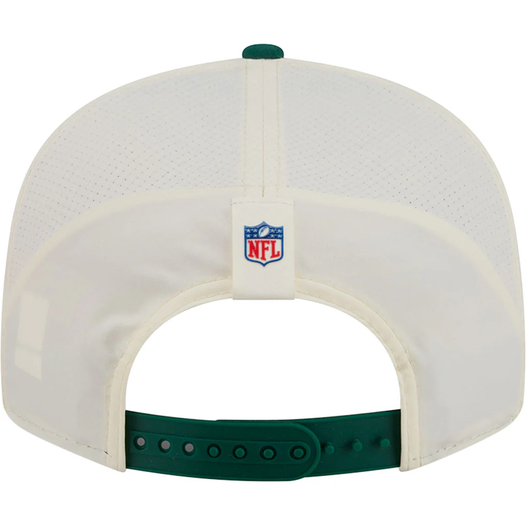 NFL New York Jets New Era 2026 Training 9FIFTY Snapback Hat - Cream - Image 6