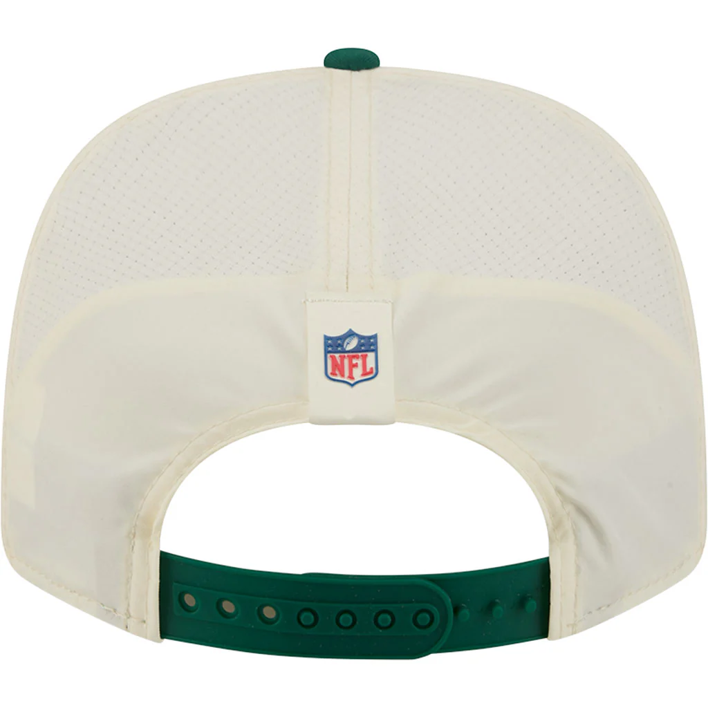 NFL New York Jets New Era 2026 Training 9SEVENTY Stretch Snapback Hat - Cream - Image 6